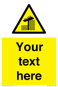 Custom warning grounding on weir